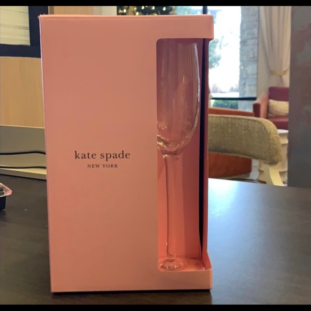Kate spade Lara we champagne flute set 🥂 - Picture 4 of 4